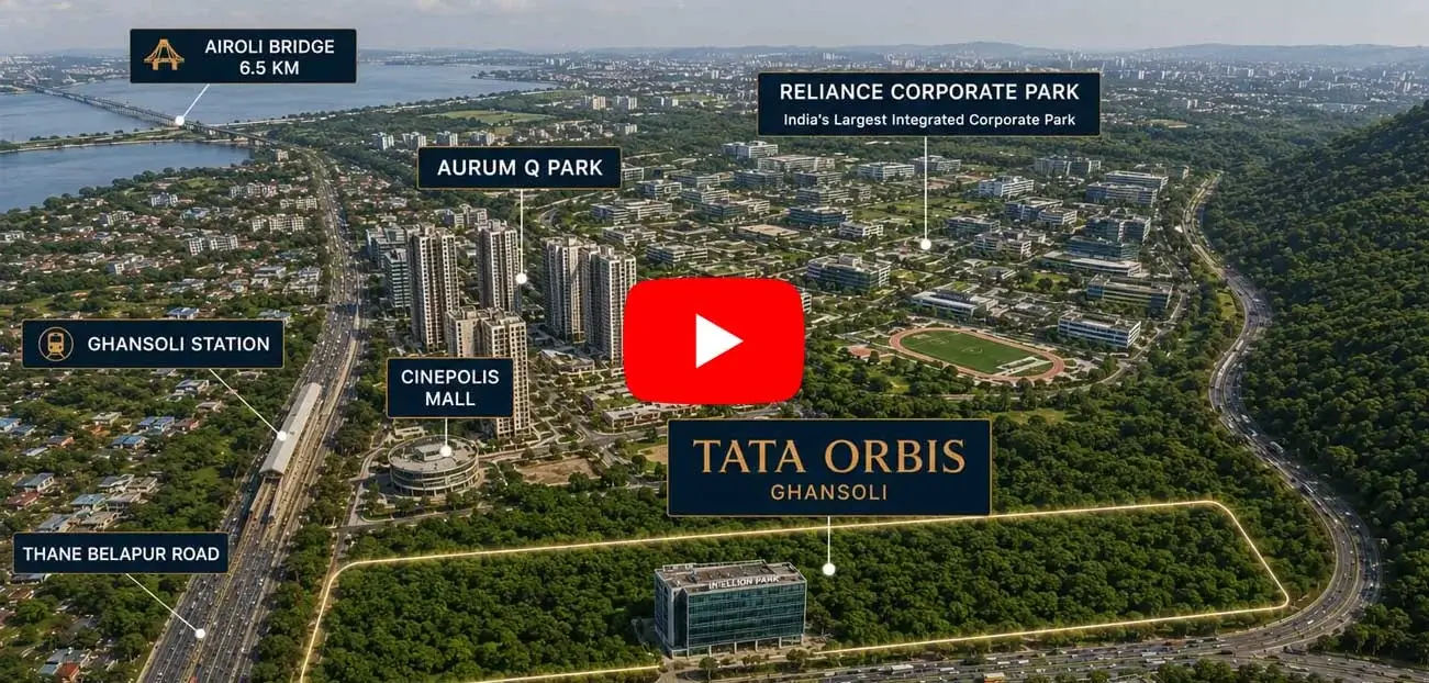 Tata Orbis Ghansoli Virtual Image